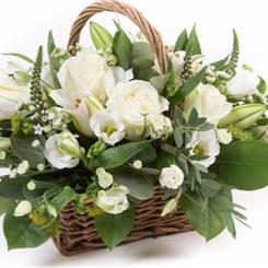 Rose and Lily Basket