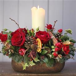 Christmas Long &amp; Low Table Centre 
