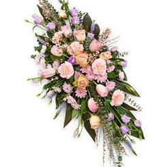 Grouped Pink and Lilac Double Ended Spray