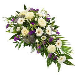 White and Purple Single Ended Spray