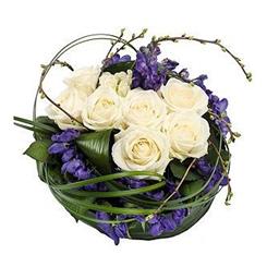 Grouped Rose Posy
