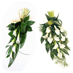 Calla Lily Tied Sheaf